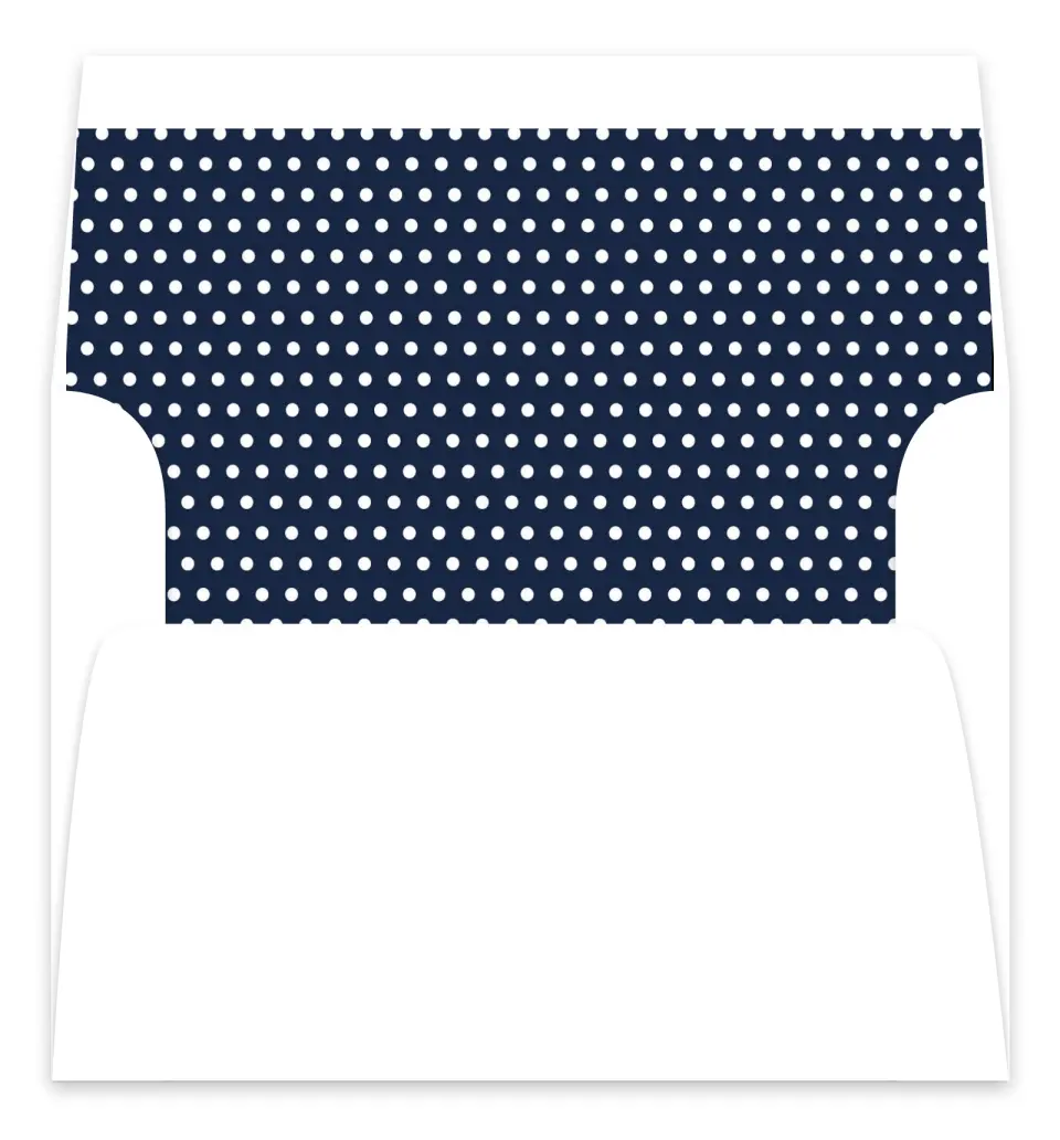 This is a  7.125" x 7" Envelope Liners (ELC) called Minimal Dot Grad printed in full color