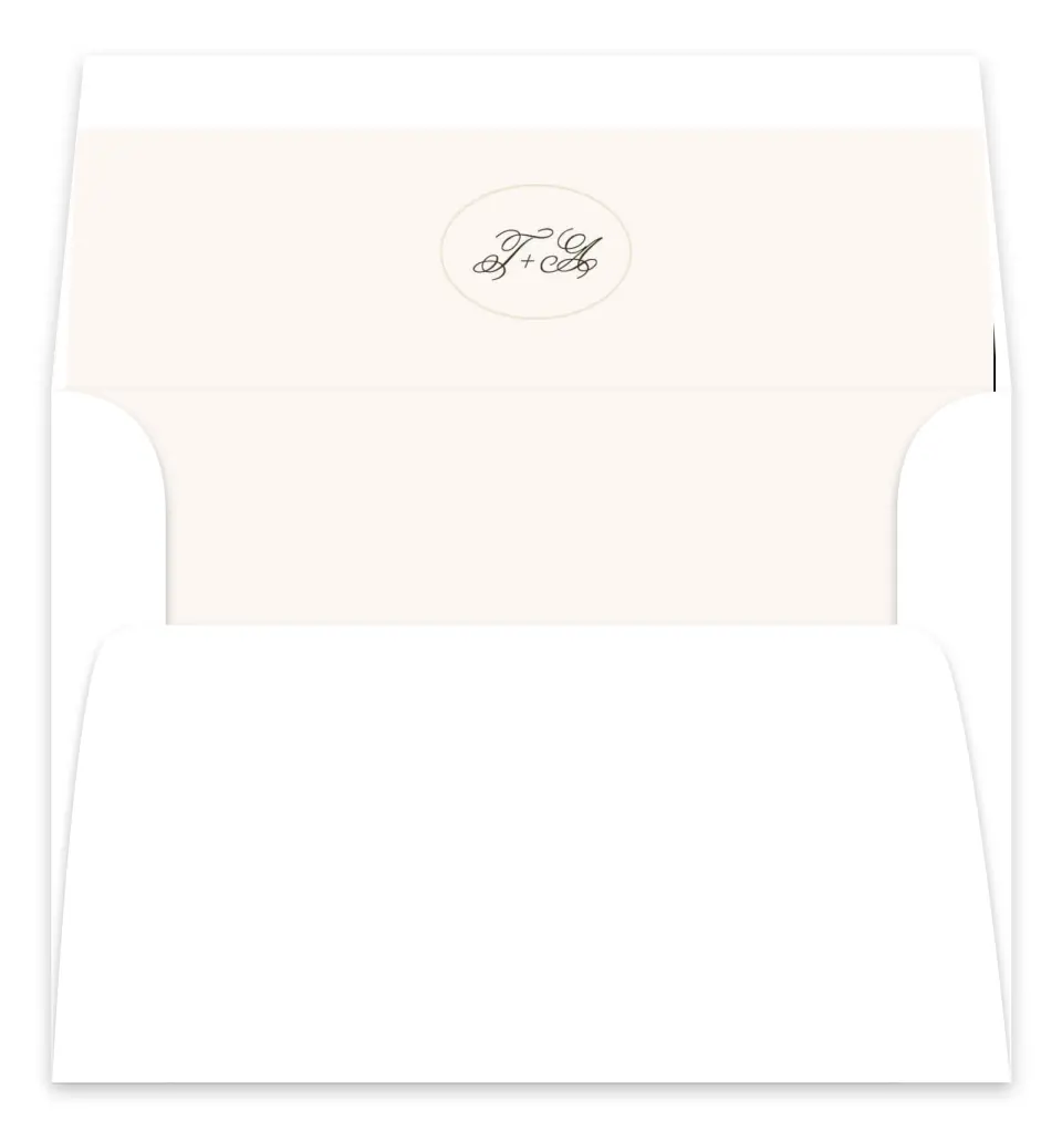 This is a  7.125" x 7" Envelope Liners (ELC) called Vintage Paper printed in full color