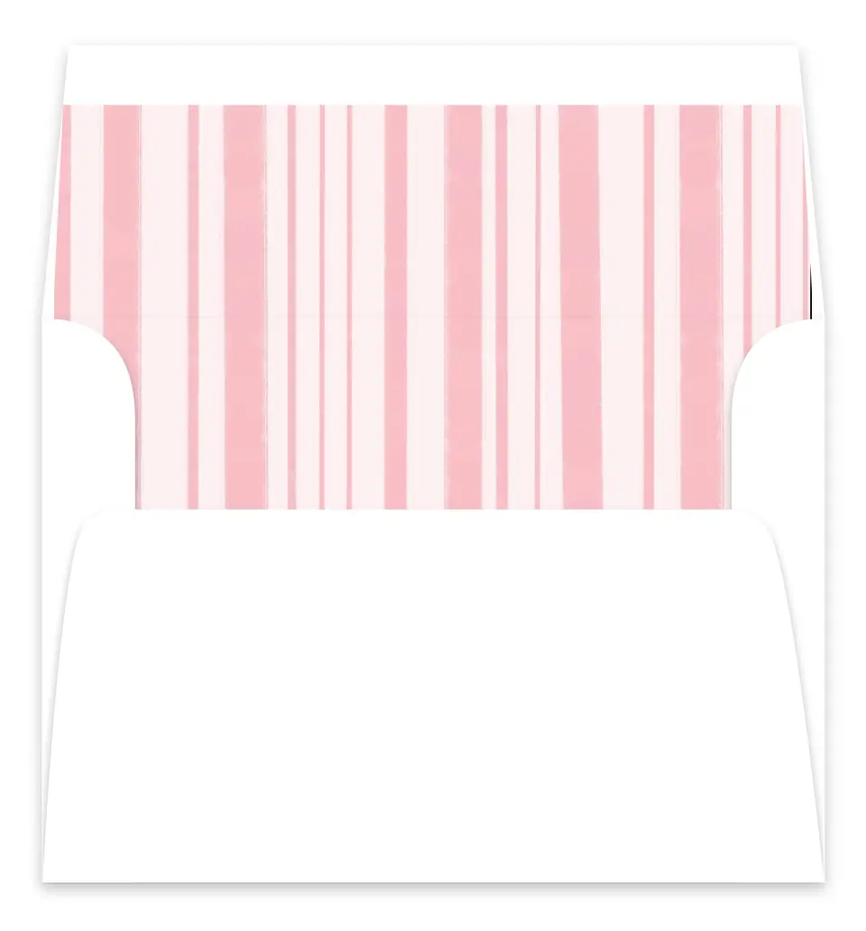 This is a  7.125" x 7" Envelope Liners (ELC) called Blushing Whimsy printed in full color