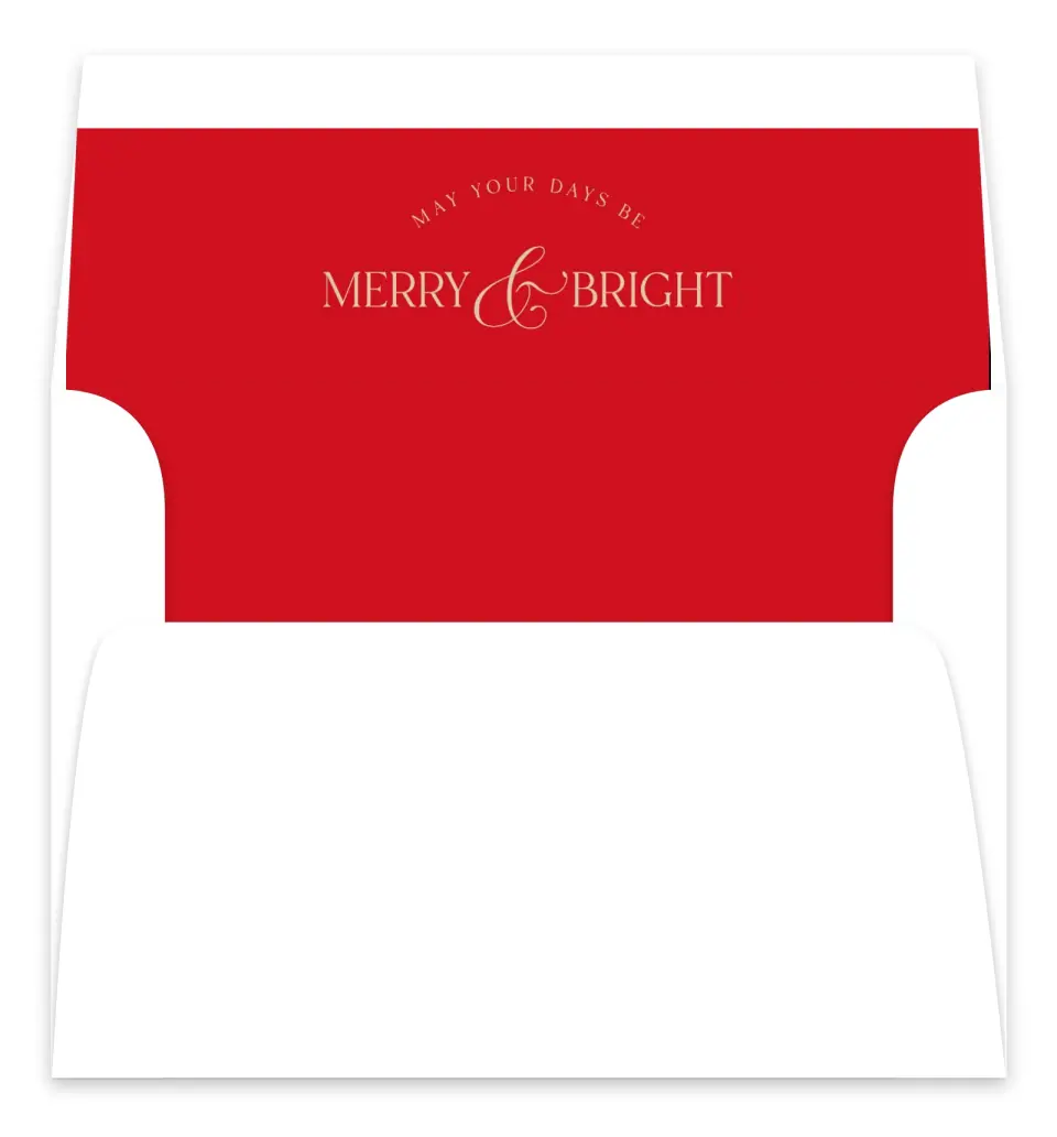 This is a Envelope Liners for 5 x 7 Card Envelope Liners for 5 x 7 Christmas Card called Cozy Fireplace printed in full color