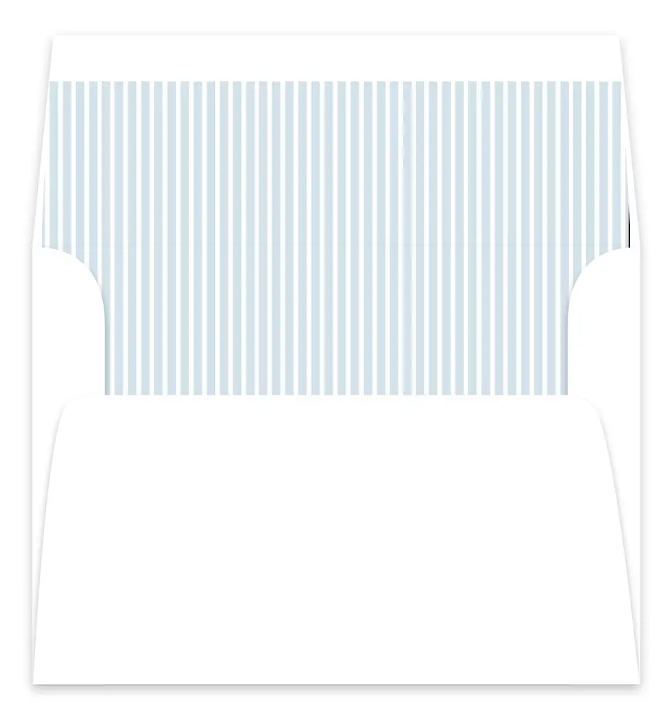 This is a Envelope Liners for 5 x 7 Card Envelope Liners for 5 x 7 Christmas Card called Festive Folk printed in full color