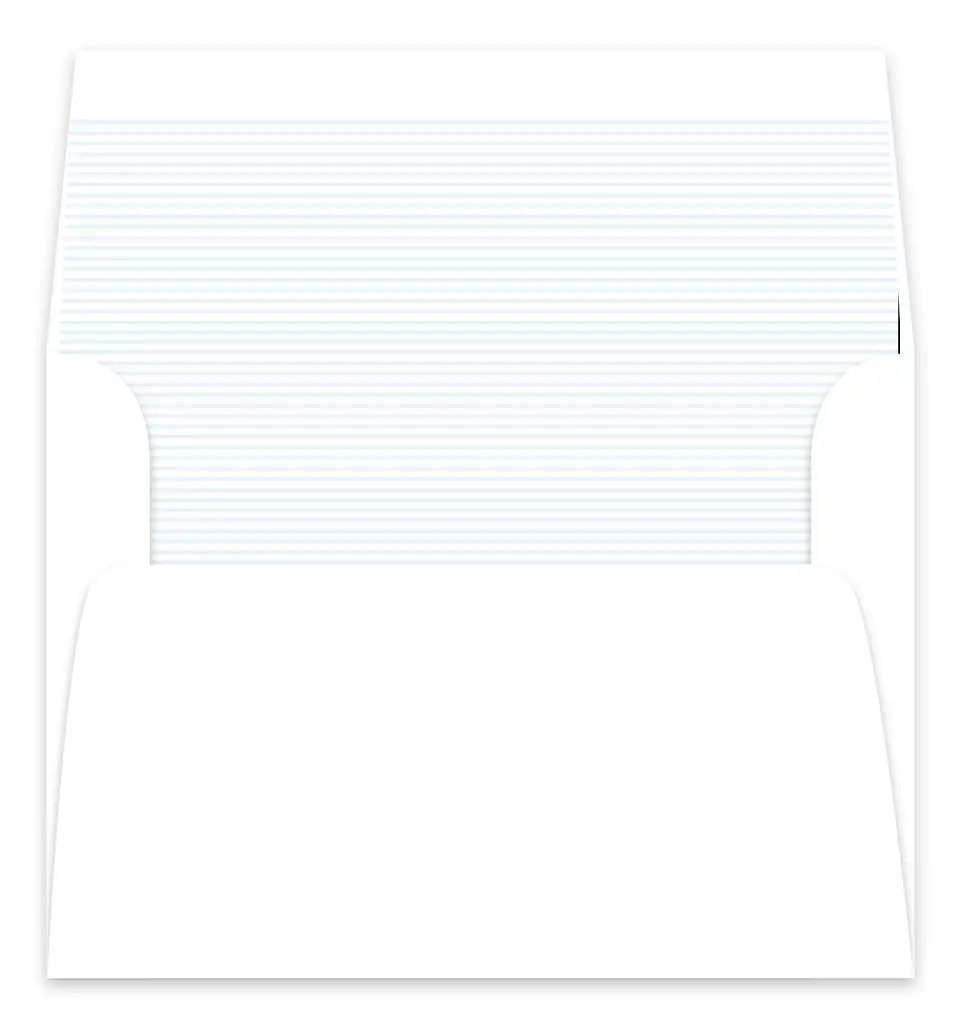 This is a Envelope Liners for 5 x 7 Card Bachelorette Party Accessorie called Nothing Butter printed in full color