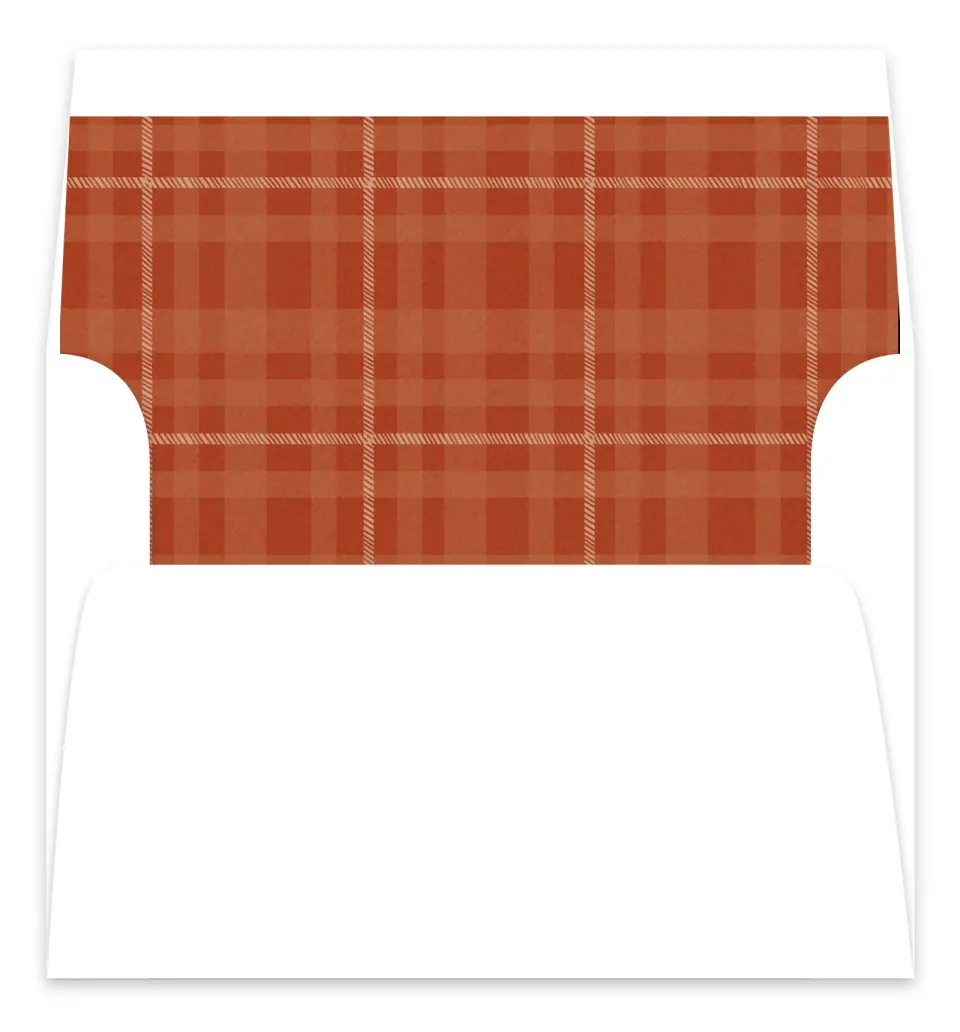 This is a Envelope Liners for 5 x 7 Card Envelope Liners for 5 x 7 Christmas Card called Holiday Appreciation printed in full color