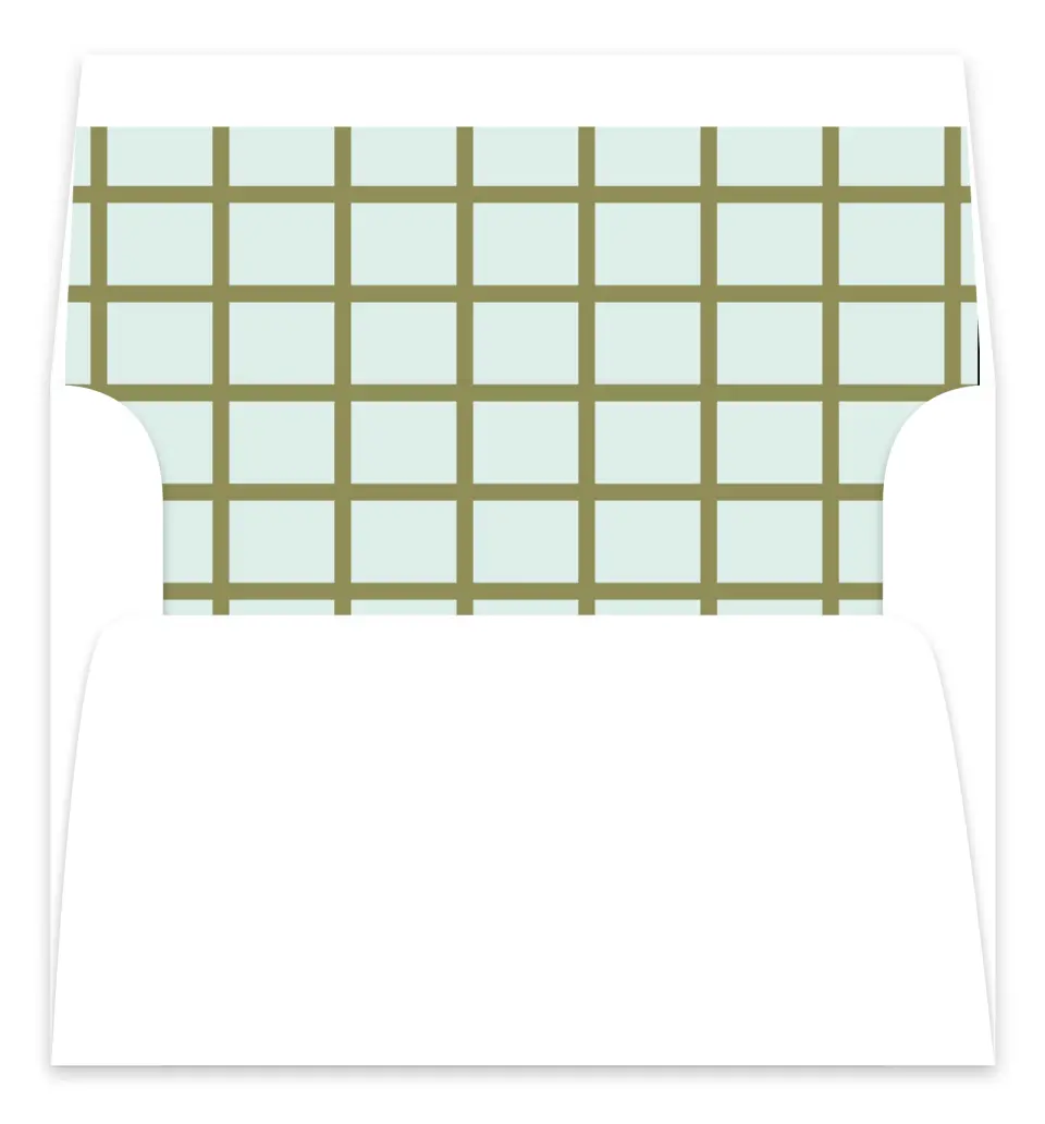 This is a  7.125" x 7" Envelope Liners (ELC) called The Rosemary printed in full color