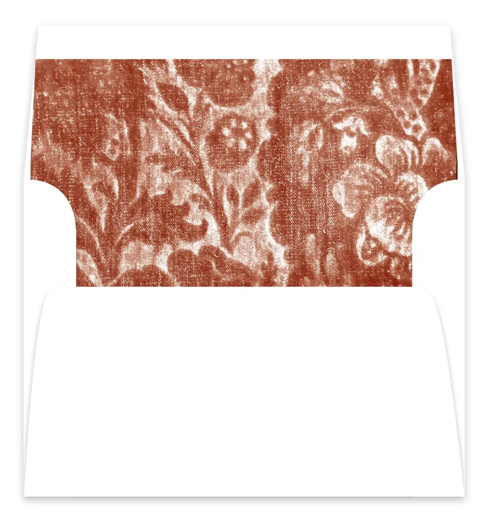 This is a  7.125" x 7" Envelope Liners (ELC) called The Chelsea printed in full color