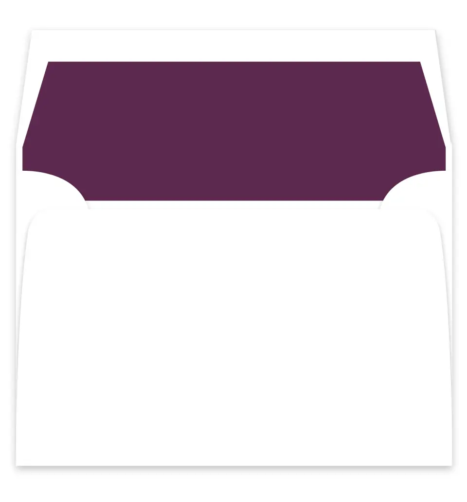 This is a  7¼" x 6⅞" Envelope Liners (ELF) called Alluring Affection printed in full color