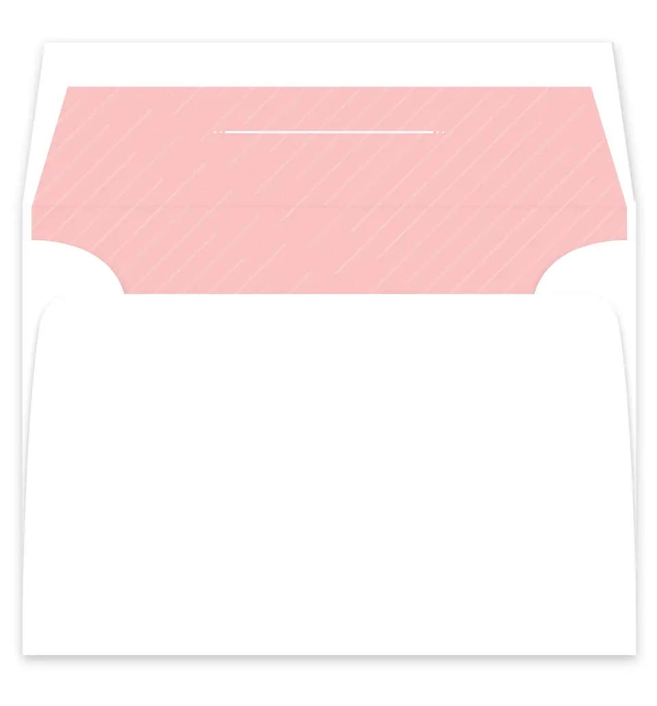 This is a  7¼" x 6⅞" Envelope Liners (ELF) called Sweetly Charmed printed in full color