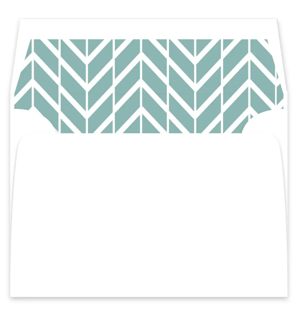 This is a  7¼" x 6⅞" Envelope Liners (ELF) called Forever Mine printed in full color