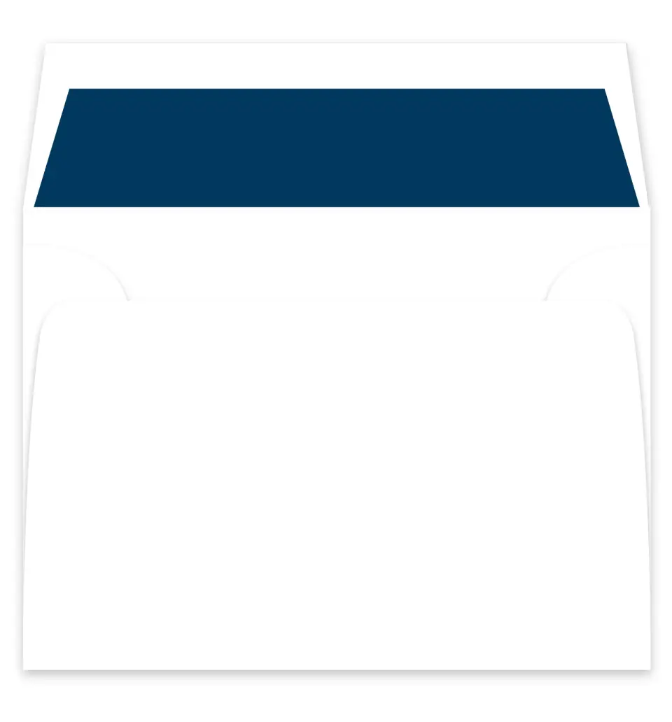 This is a  7¼" x 6⅞" Envelope Liners (ELF) called Best Wedding Ever printed in full color
