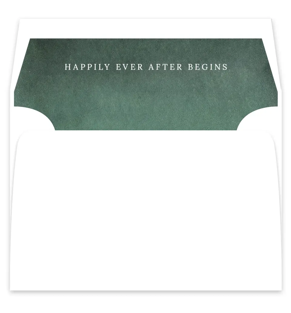 This is a  7¼" x 6⅞" Envelope Liners (ELF) called Ethereal Pool printed in full color