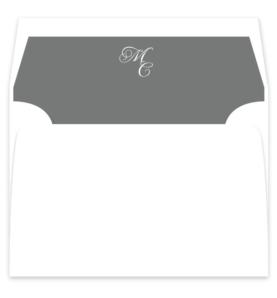 This is a  7¼" x 6⅞" Envelope Liners (ELF) called Classic Devotion printed in full color