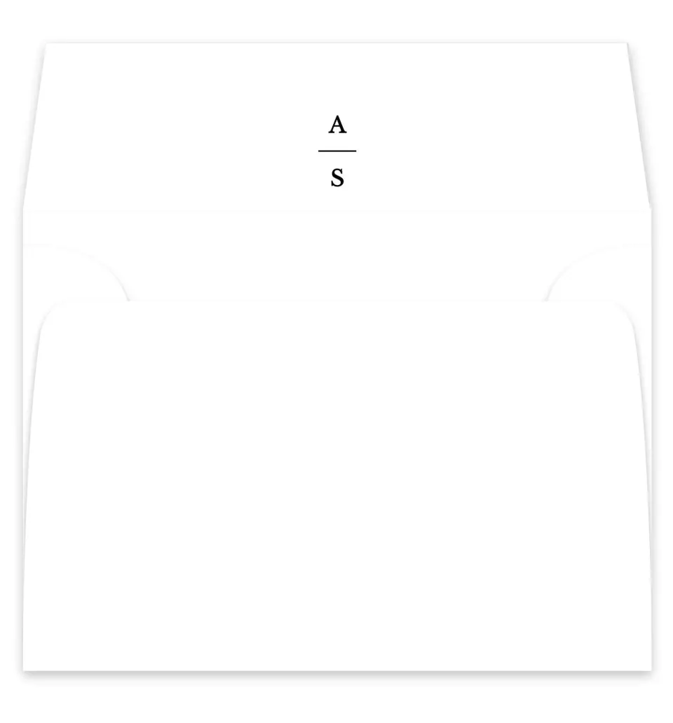 This is a  7¼" x 6⅞" Envelope Liners (ELF) called Timeless Eloquence printed in full color