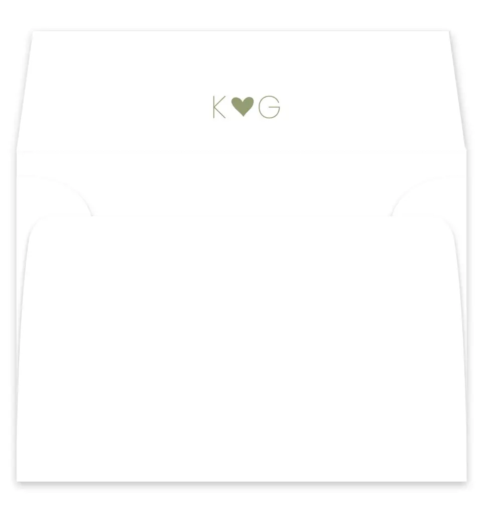 This is a  7¼" x 6⅞" Envelope Liners (ELF) called Heavenly Hearts printed in full color
