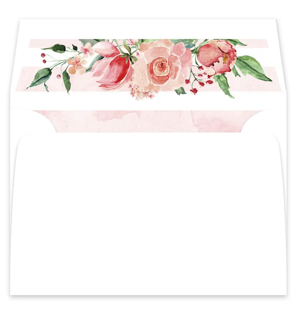 This is a  7¼" x 6⅞" Envelope Liners (ELF) called Enchanted Crown printed in full color