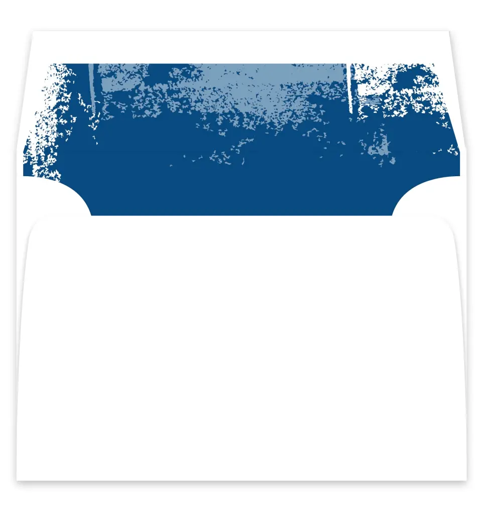 This is a  7¼" x 6⅞" Envelope Liners (ELF) called Set in Stone printed in full color