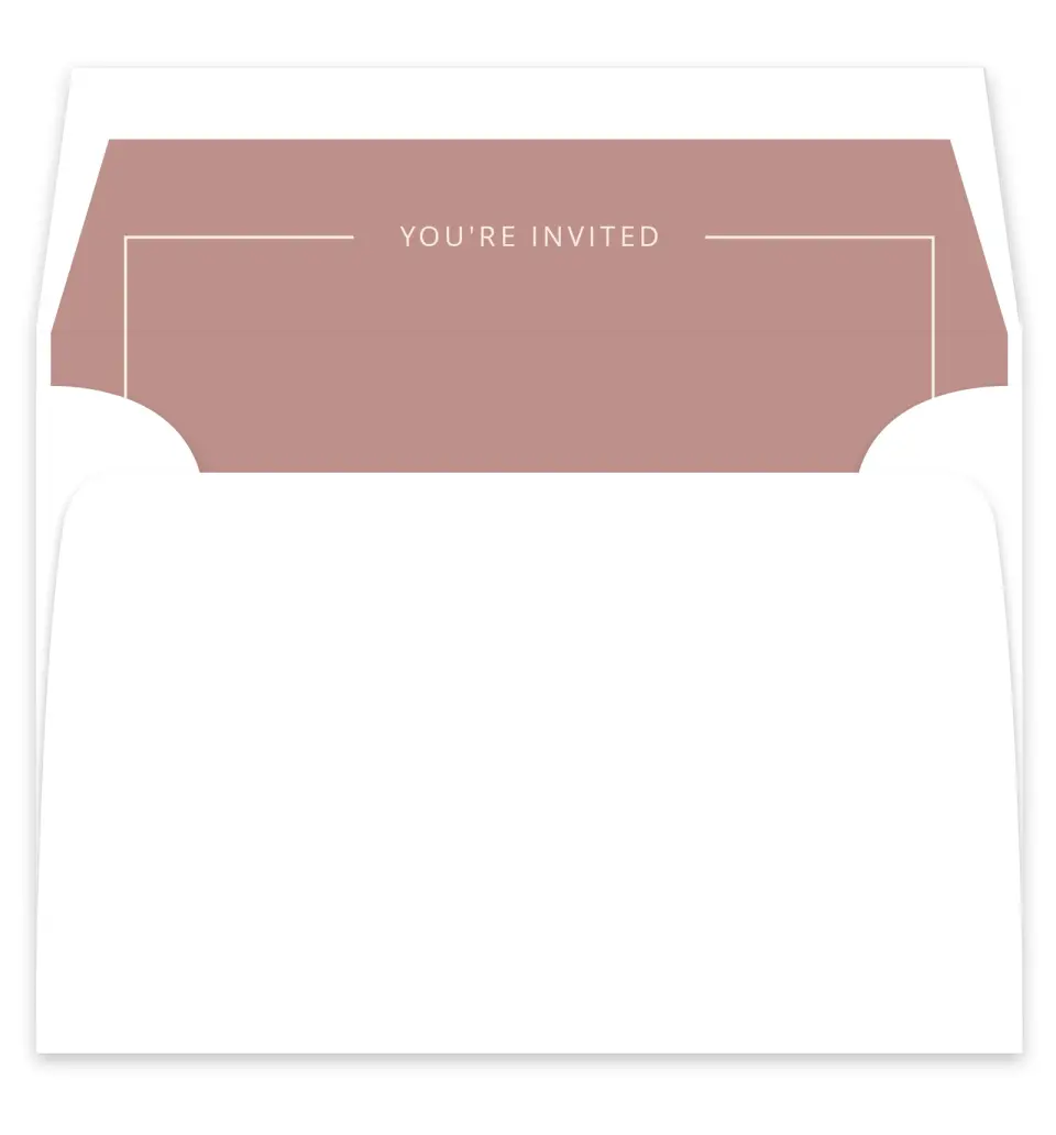 This is a  7¼" x 6⅞" Envelope Liners (ELF) called Neat Arrangement printed in full color