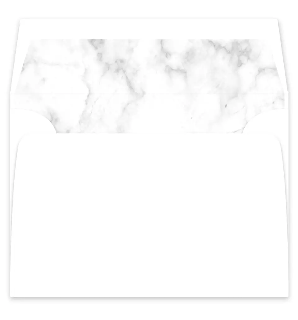 This is a  7¼" x 6⅞" Envelope Liners (ELF) called Bold Banner printed in full color