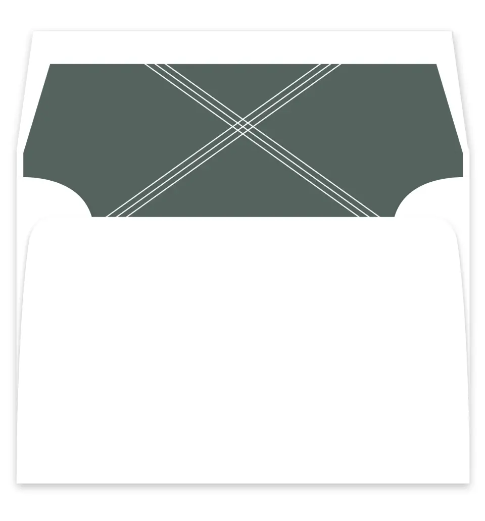This is a  7¼" x 6⅞" Envelope Liners (ELF) called Bold Blooms printed in full color