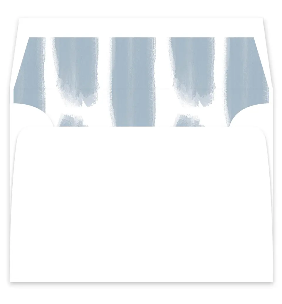 This is a  7¼" x 6⅞" Envelope Liners (ELF) called Favorite Place printed in full color