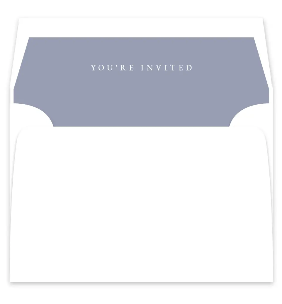 This is a  7¼" x 6⅞" Envelope Liners (ELF) called Dainty Wreath printed in full color