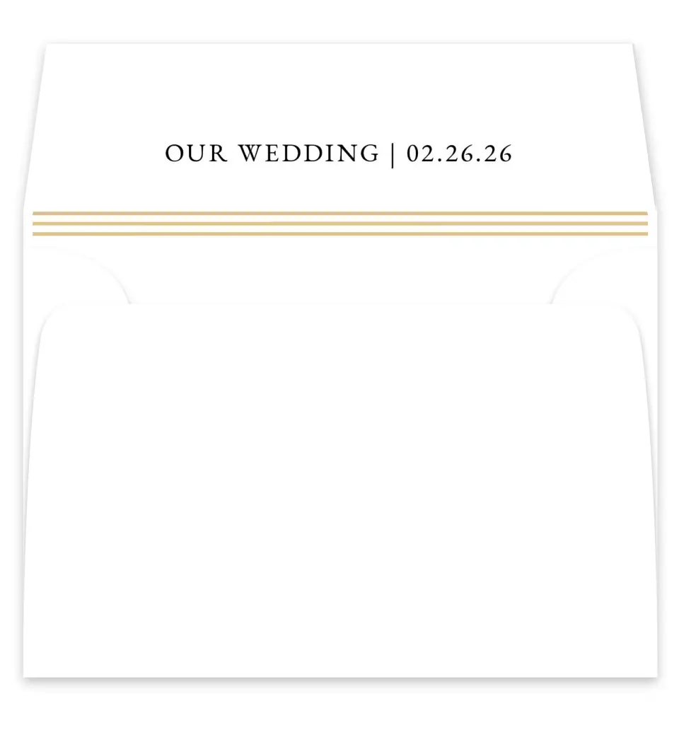 This is a  7¼" x 6⅞" Envelope Liners (ELF) called Charming Arch printed in full color