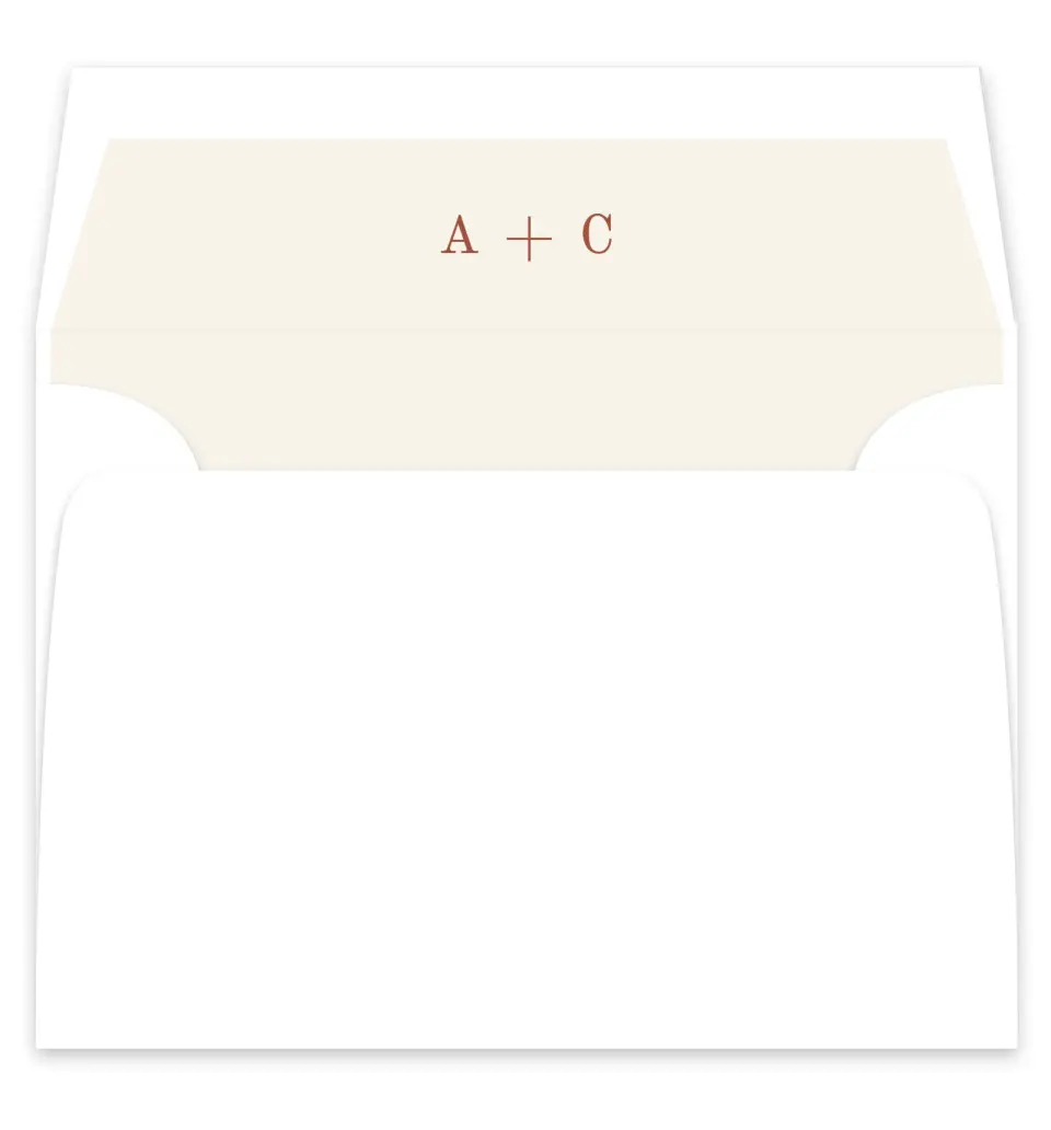 This is a  7¼" x 6⅞" Envelope Liners (ELF) called Turning Leaves printed in full color