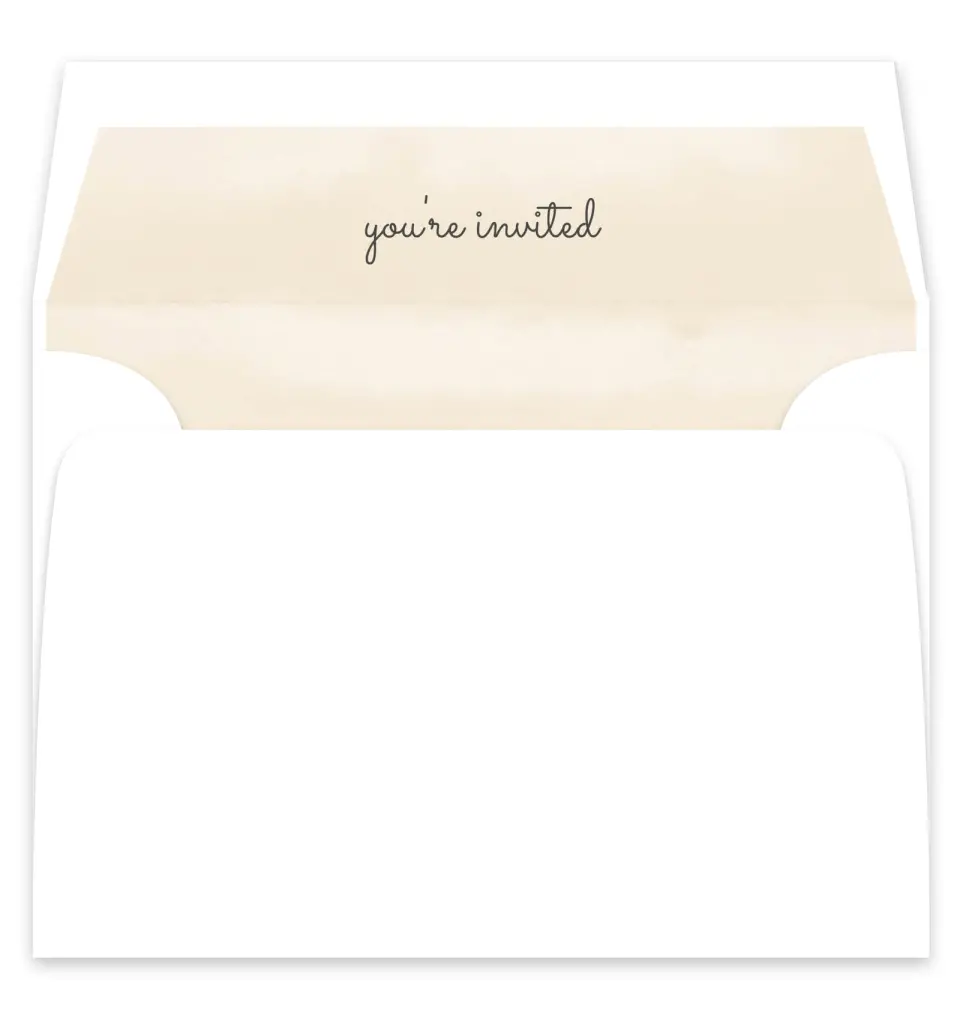 This is a  7¼" x 6⅞" Envelope Liners (ELF) called Serene Flora printed in full color