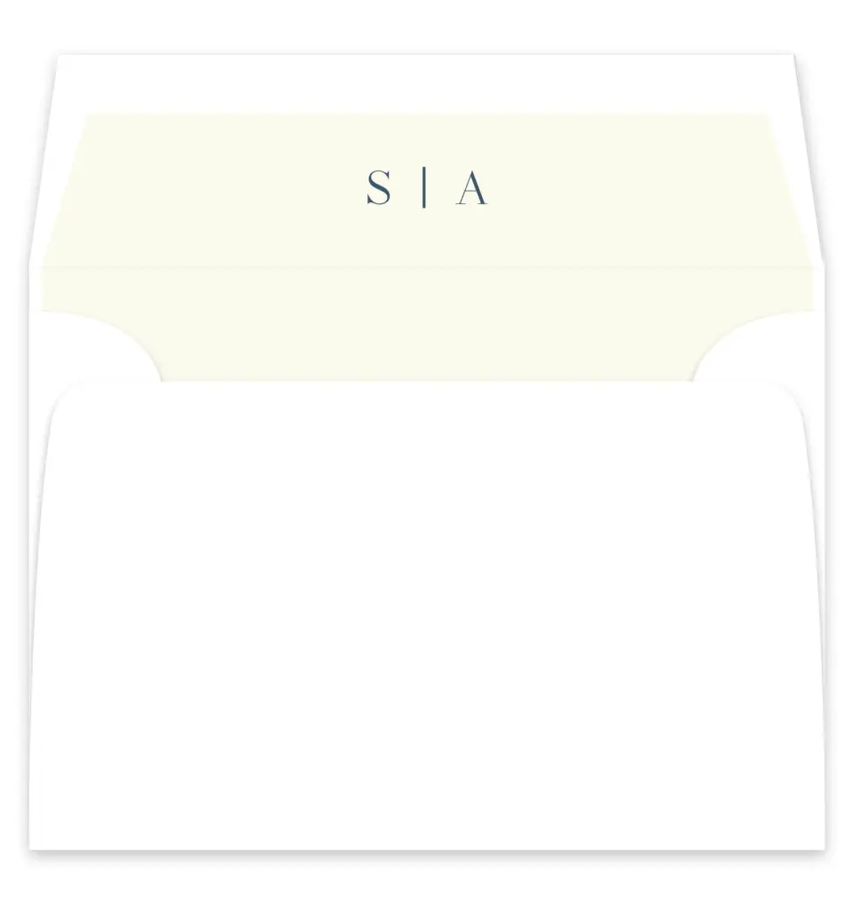 This is a  7¼" x 6⅞" Envelope Liners (ELF) called The Savannah printed in full color