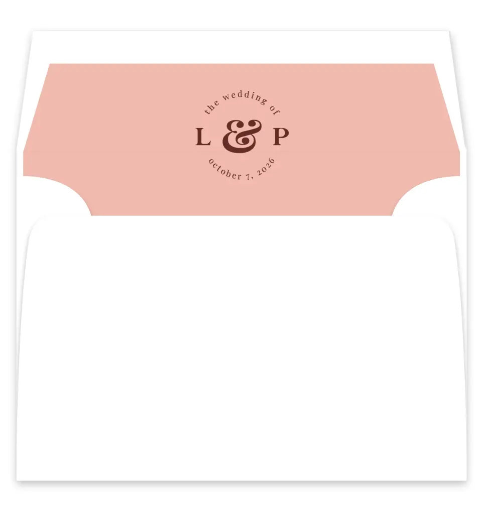 This is a  7¼" x 6⅞" Envelope Liners (ELF) called The Laura printed in full color