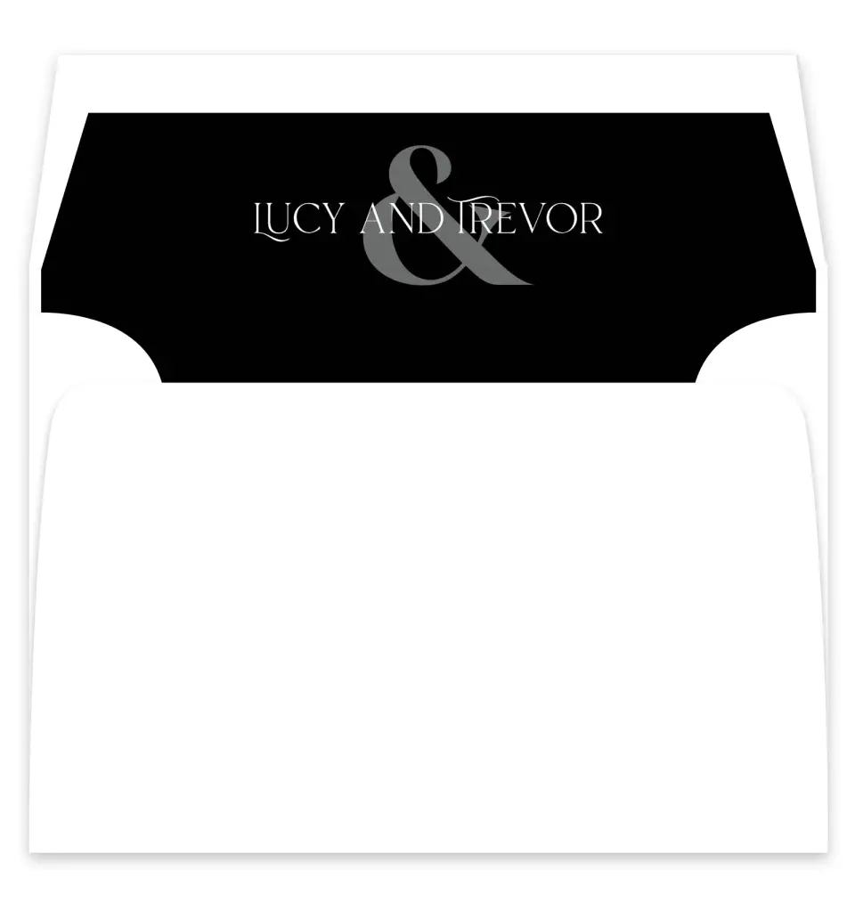 This is a  7¼" x 6⅞" Envelope Liners (ELF) called The Lucy printed in full color