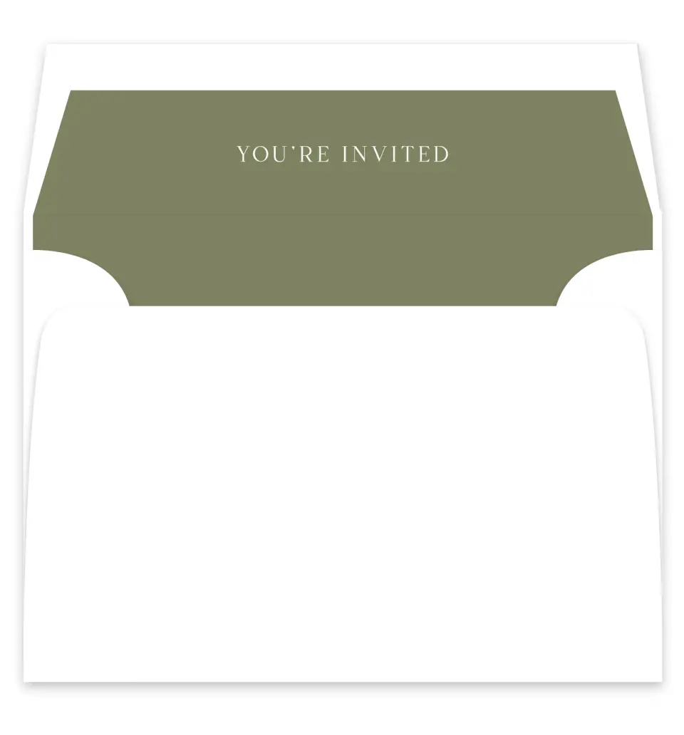This is a  7¼" x 6⅞" Envelope Liners (ELF) called Leaves of Love printed in full color