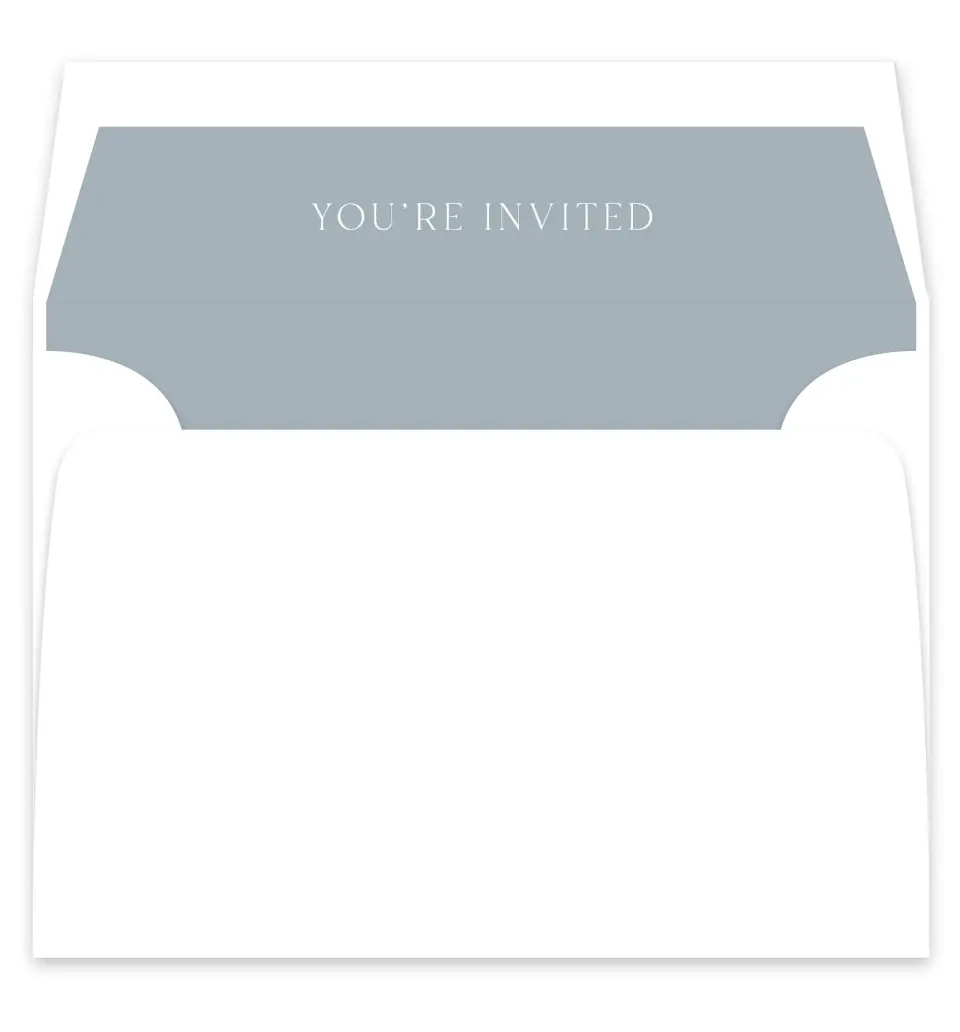 This is a  7¼" x 6⅞" Envelope Liners (ELF) called Graceful Petals printed in full color