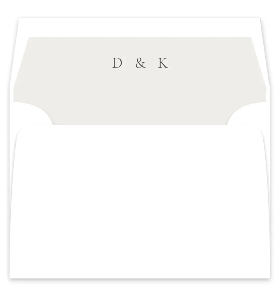 This is a  7¼" x 6⅞" Envelope Liners (ELF) called Wild Devotion printed in full color