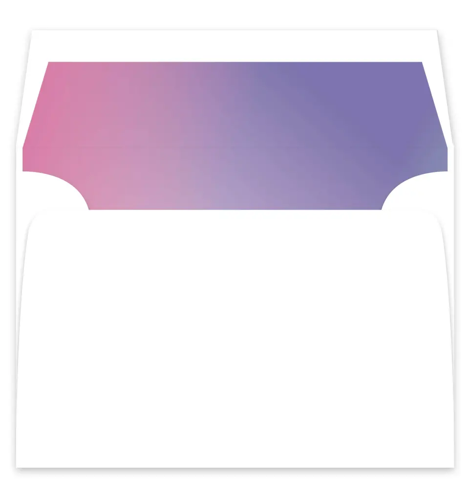 This is a  7¼" x 6⅞" Envelope Liners (ELF) called The Taylor printed in full color