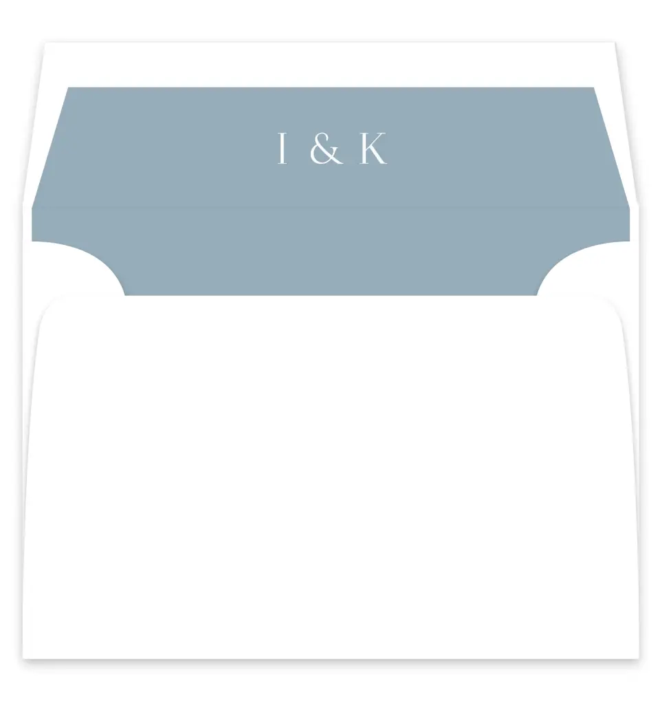 This is a  7¼" x 6⅞" Envelope Liners (ELF) called The Isabella printed in full color