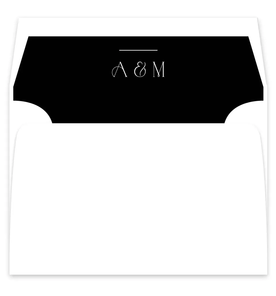This is a  7¼" x 6⅞" Envelope Liners (ELF) called The Amber printed in full color