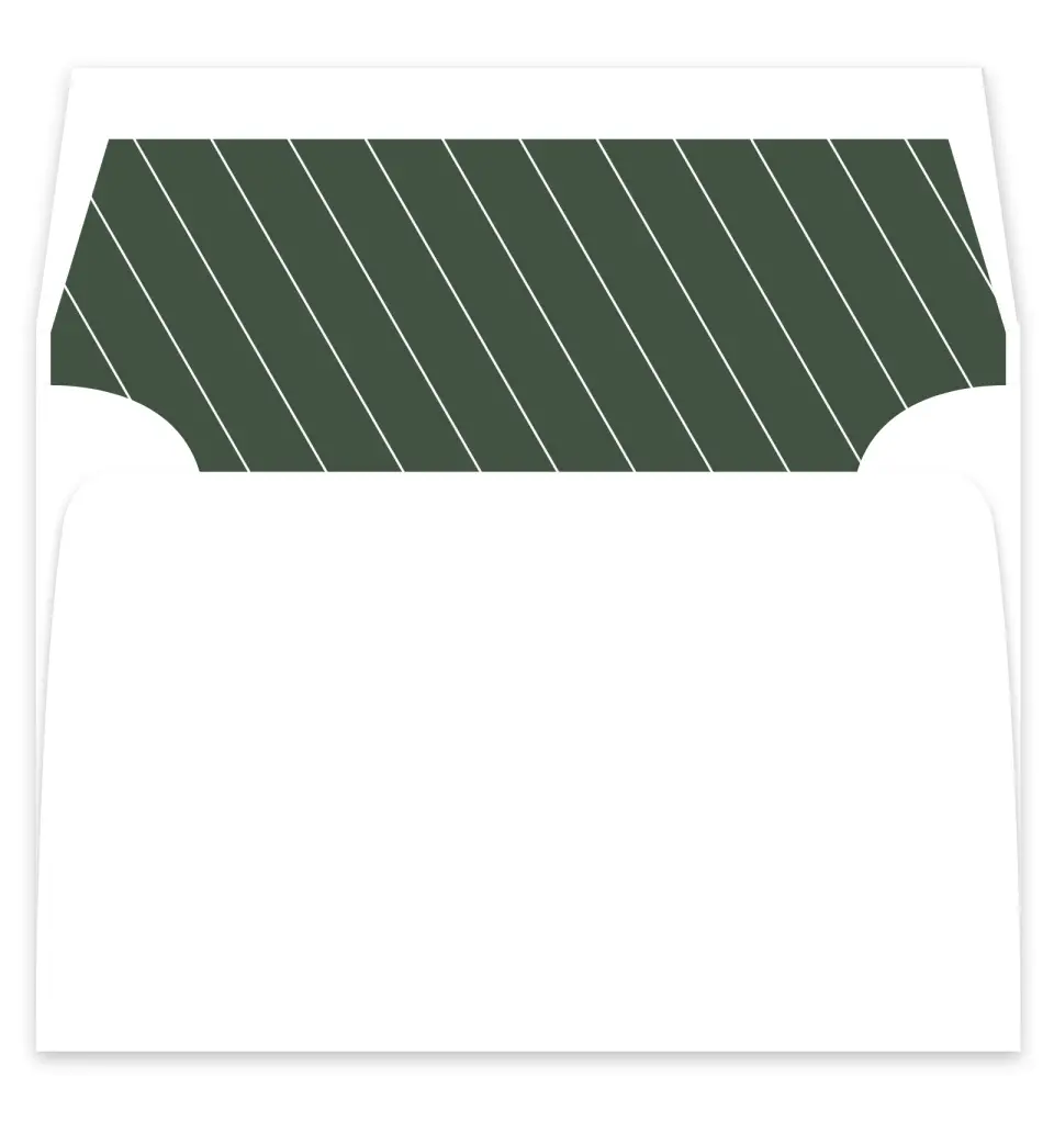 This is a  7¼" x 6⅞" Envelope Liners (ELF) called True Tradition printed in full color