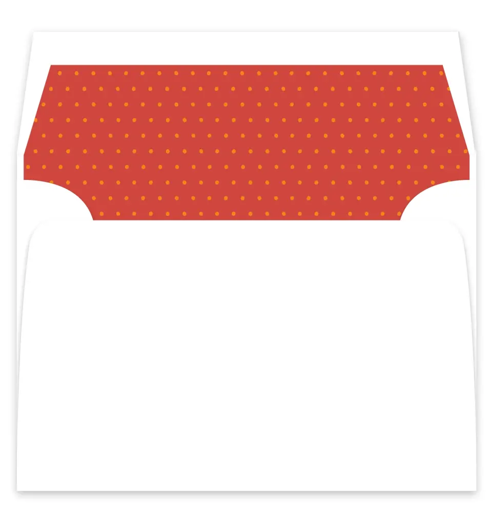 This is a  7¼" x 6⅞" Envelope Liners (ELF) called Folk Fiesta printed in full color