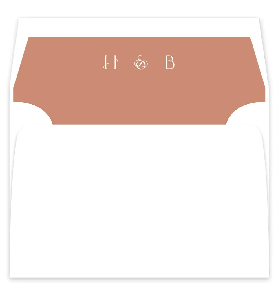 This is a  7¼" x 6⅞" Envelope Liners (ELF) called Delicate Garden printed in full color