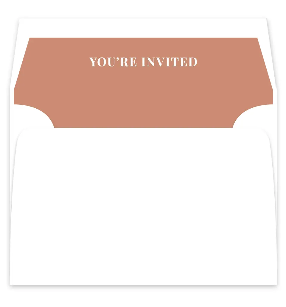 This is a  7¼" x 6⅞" Envelope Liners (ELF) called Gorgeous Blush printed in full color