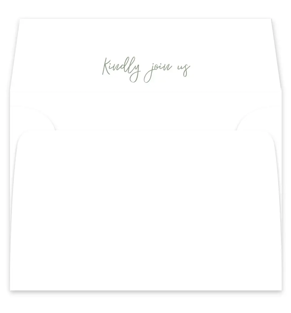 This is a  7¼" x 6⅞" Envelope Liners (ELF) called Hopeful Floral printed in full color