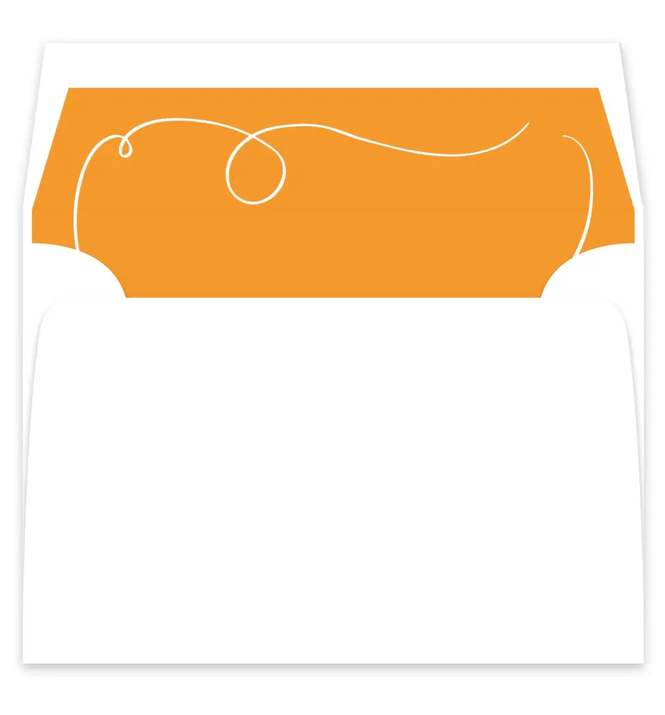 This is a  7¼" x 6⅞" Envelope Liners (ELF) called The Micayla printed in full color