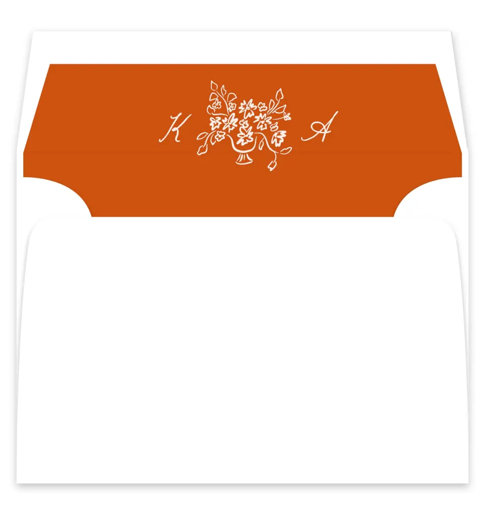 This is a  7¼" x 6⅞" Envelope Liners (ELF) called The Kennedy printed in full color