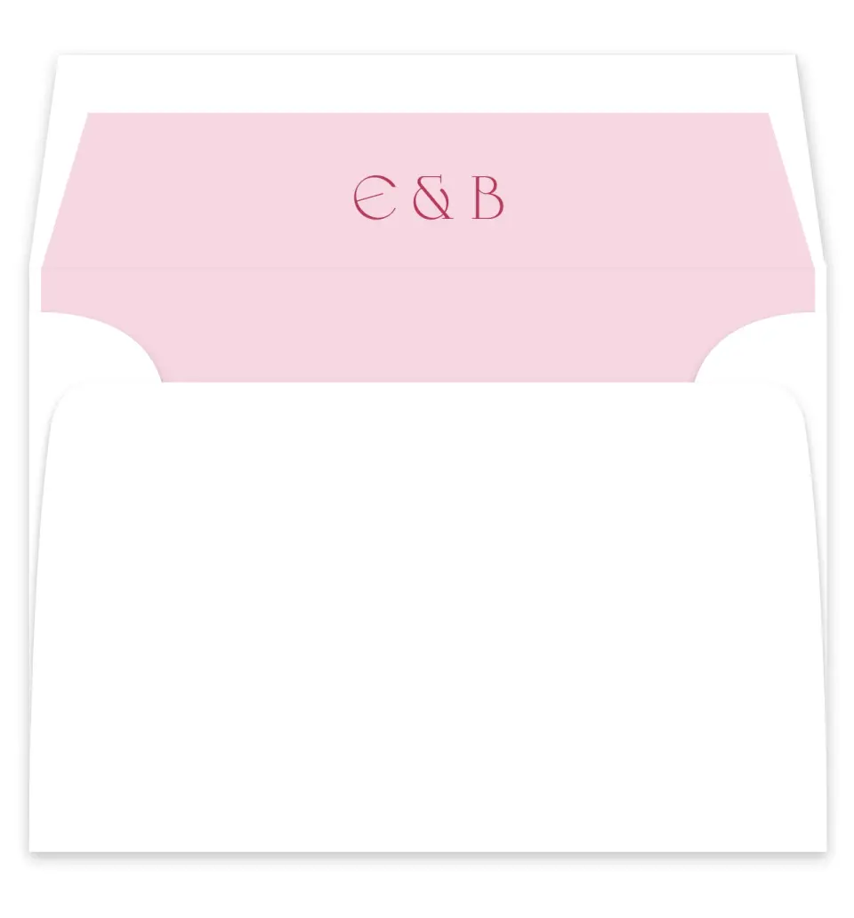 This is a  7¼" x 6⅞" Envelope Liners (ELF) called Water Lily printed in full color