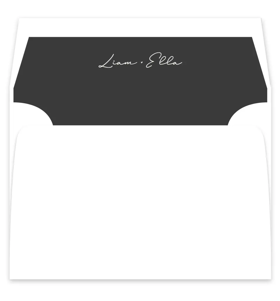 This is a  7¼" x 6⅞" Envelope Liners (ELF) called Locket of Love printed in full color