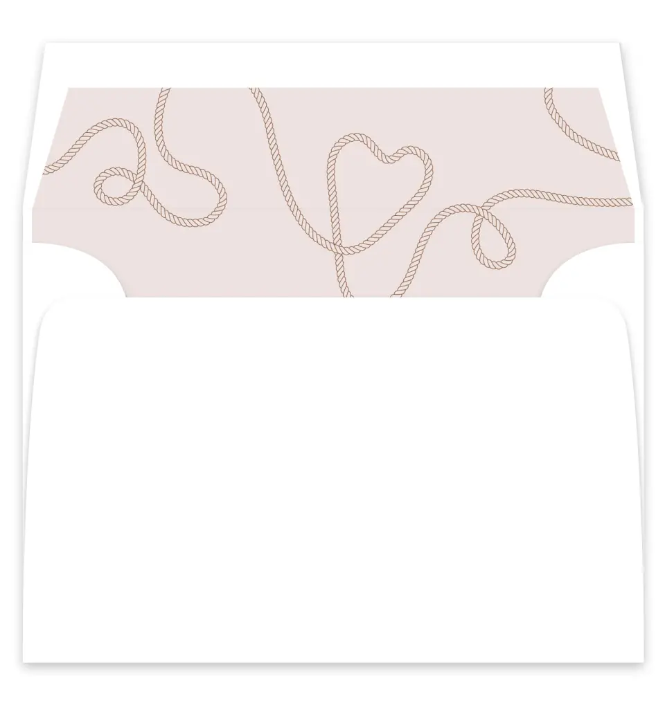 This is a  7¼" x 6⅞" Envelope Liners (ELF) called Western Whimsy printed in full color