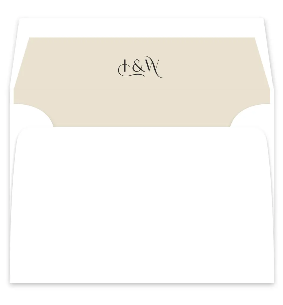 This is a  7¼" x 6⅞" Envelope Liners (ELF) called Winter Wildflowers printed in full color
