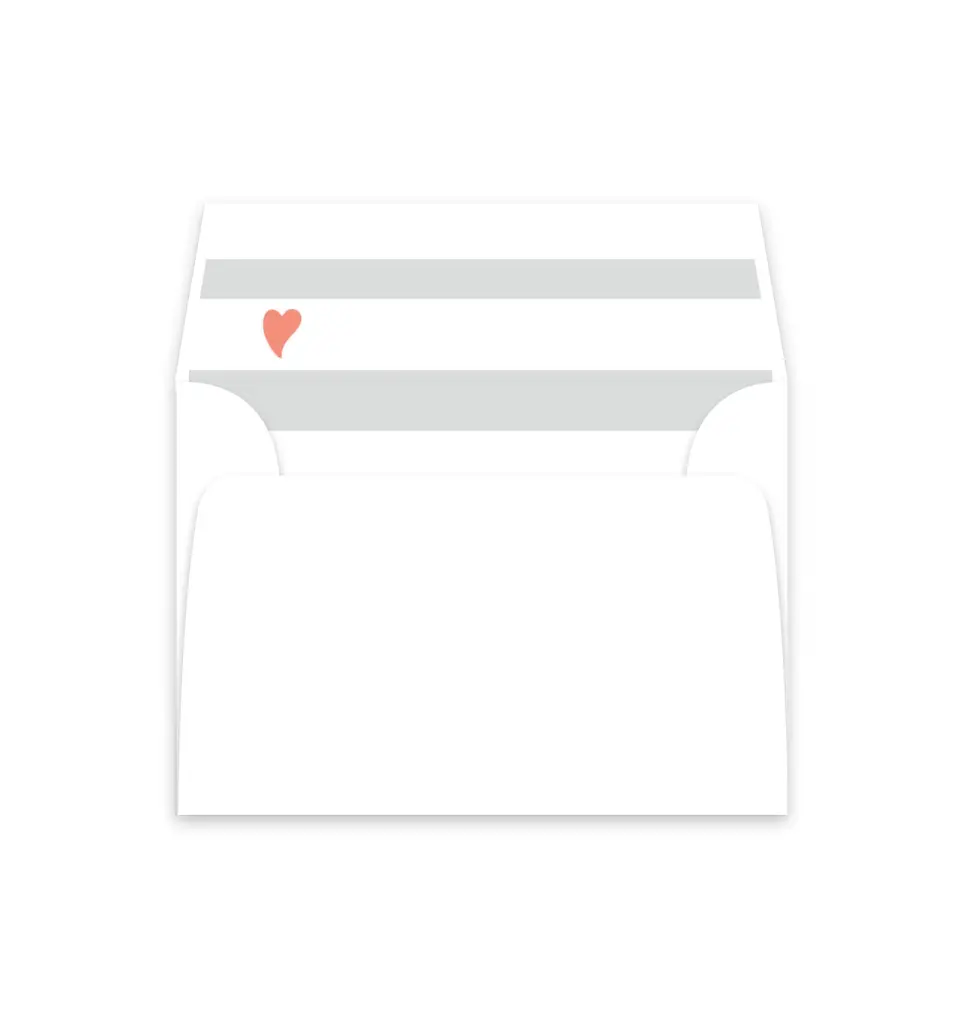 This is a  4⅞" x 4.563" Envelope Liners (ELM) called One Sweet Day printed in full color