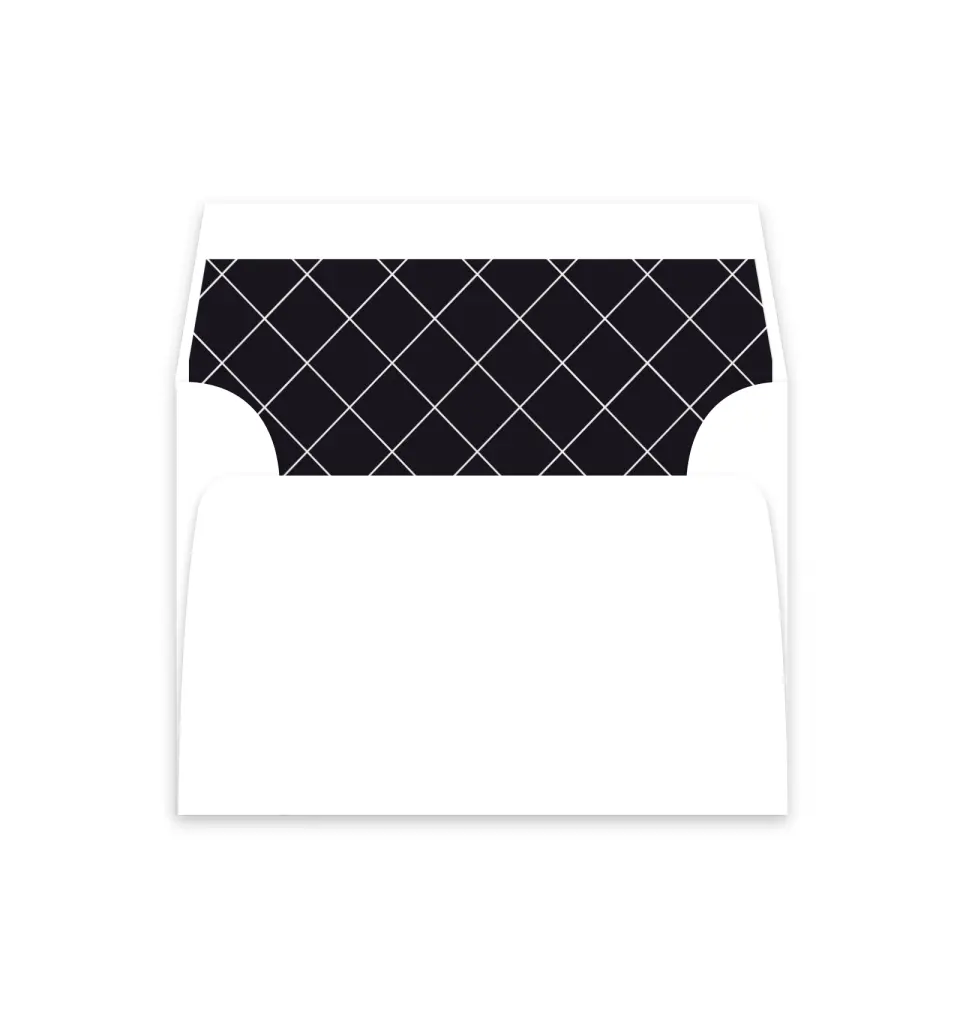 This is a  4⅞" x 4.563" Envelope Liners (ELM) called An Autumn Affair printed in full color