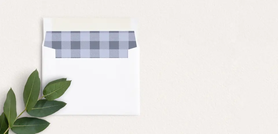 Envelope Liner inside Envelope